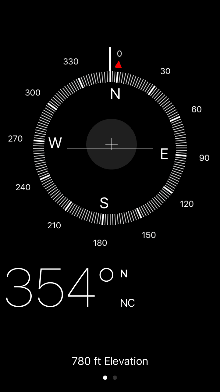 iPhone Compass
