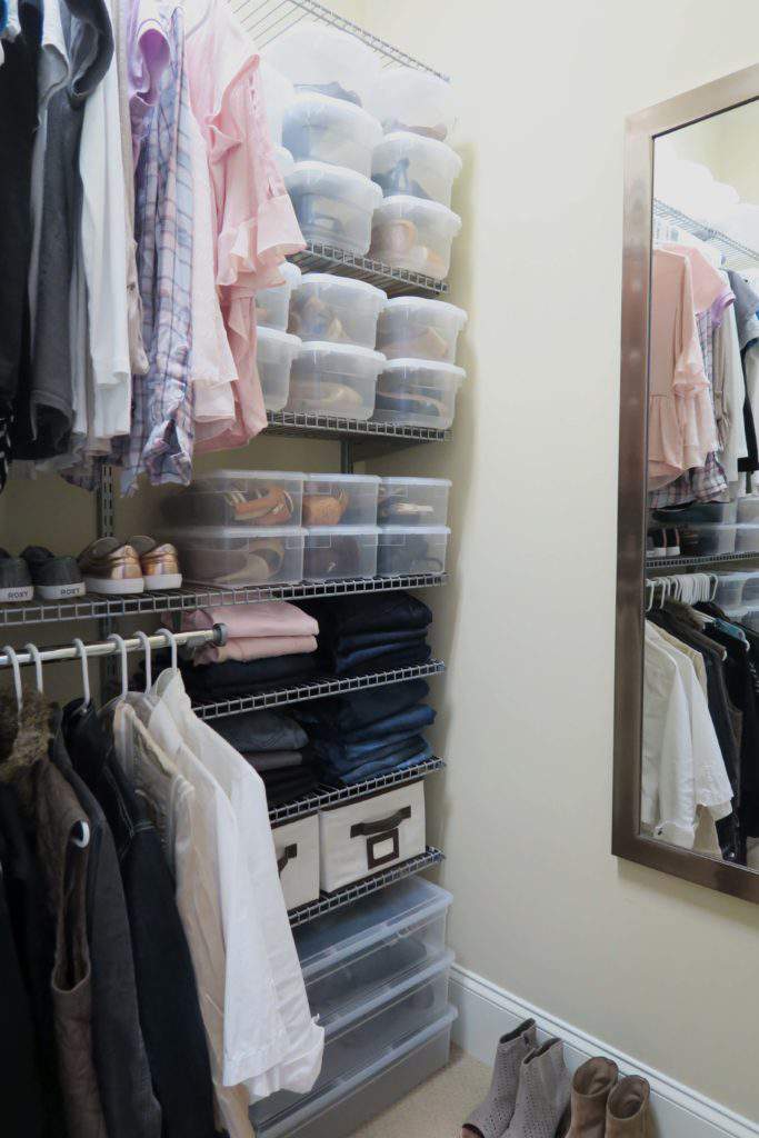 Organized Women's Closet