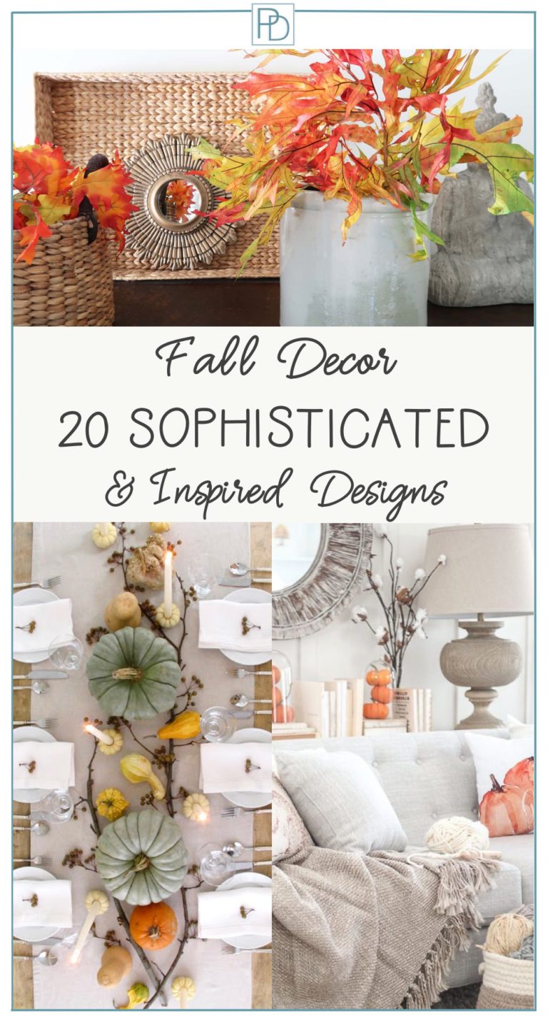 20 Sophisticated Fall Decor Ideas - Porch Daydreamer