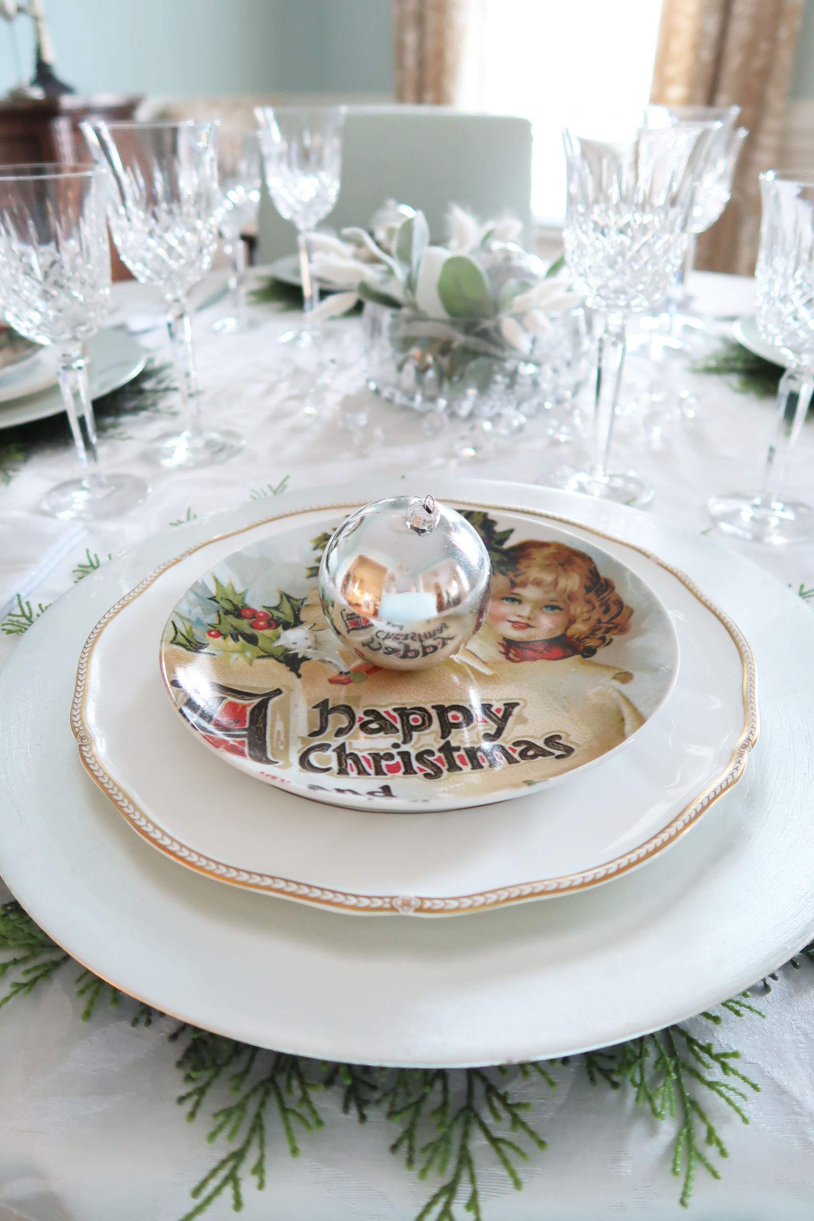 Happy Christmas Place Setting