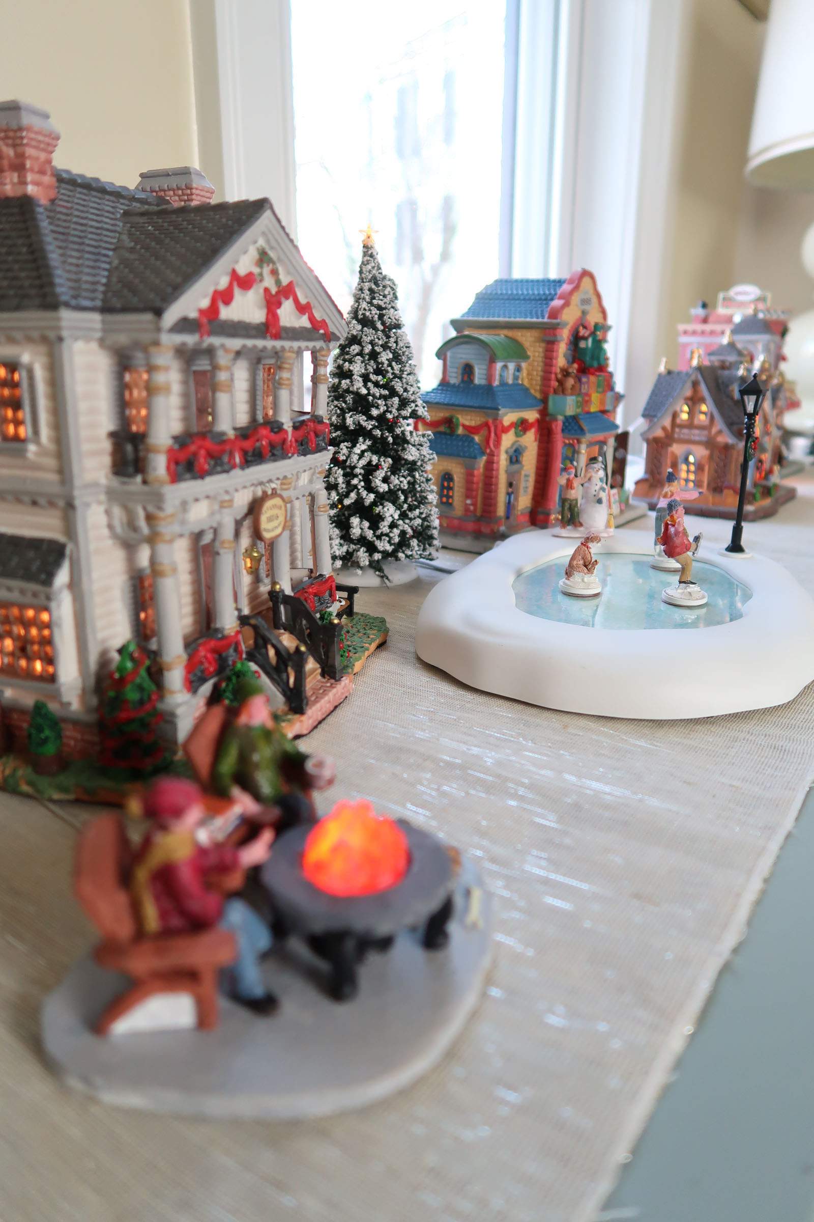 Scenes of the Christmas Village
