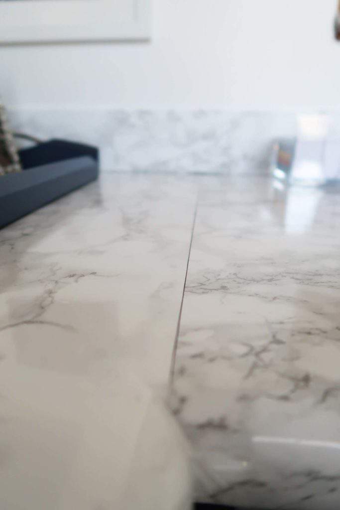 marble contact paper seam