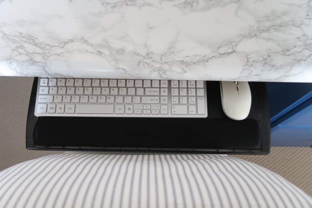 Marble Contact Paper and Keyboard_Porch Daydreamer