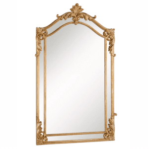 Arched Top Gold Mirror