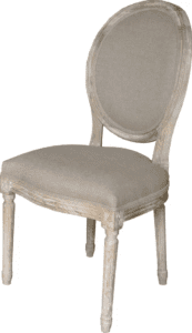 Upholstered Louis Chair