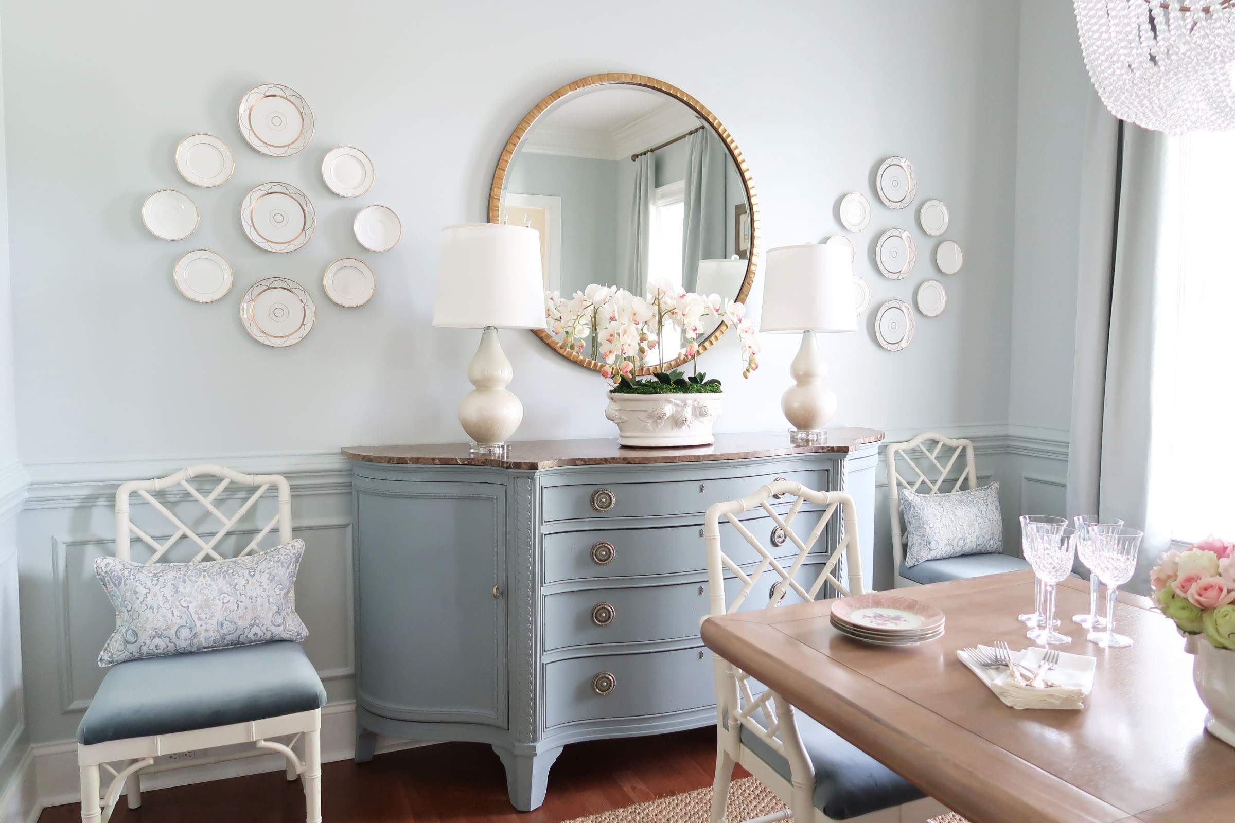 Credenza Swedish French Country Chalk Paint Reveal