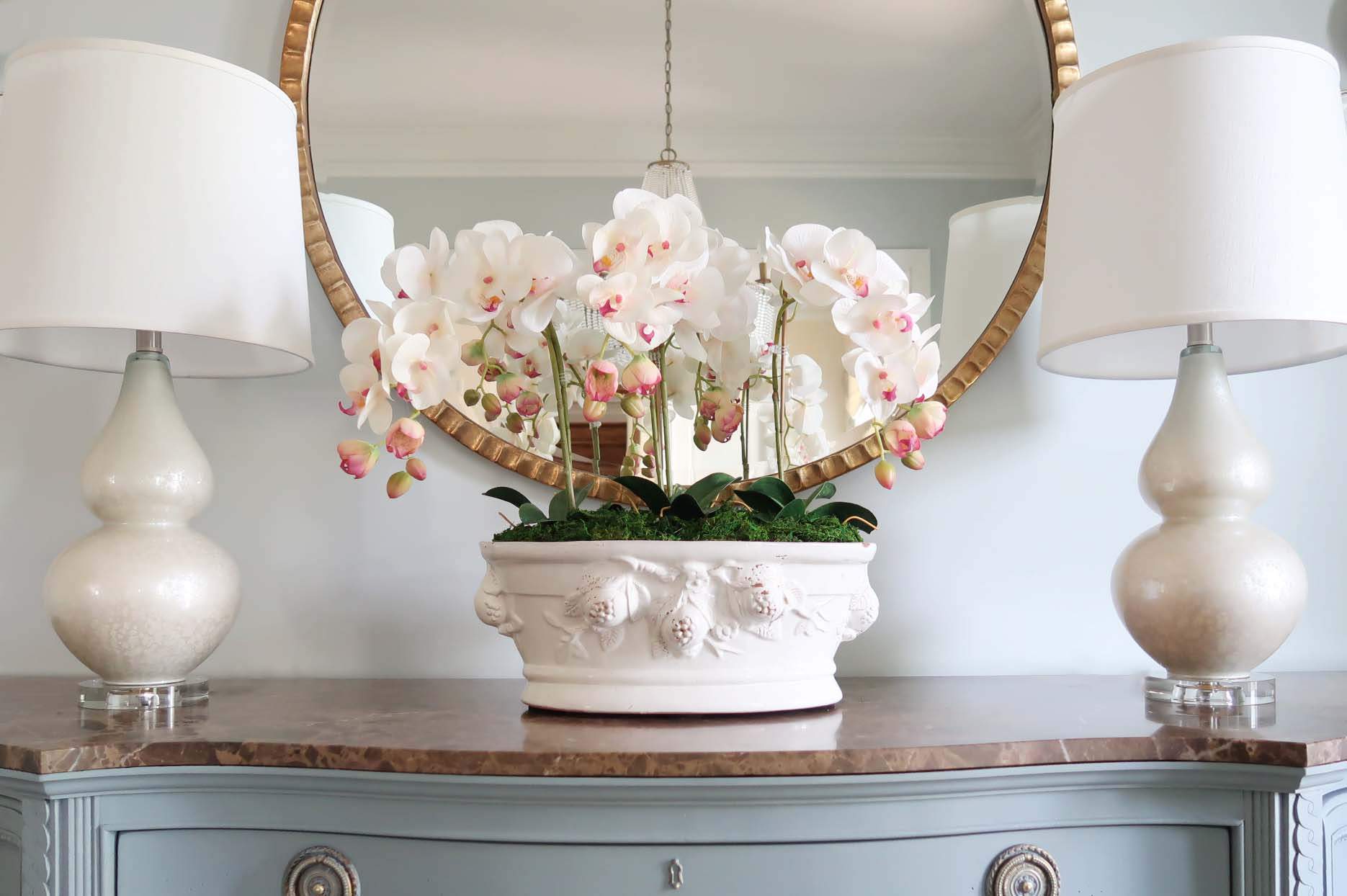 How to Create a Faux Orchid Arrangement