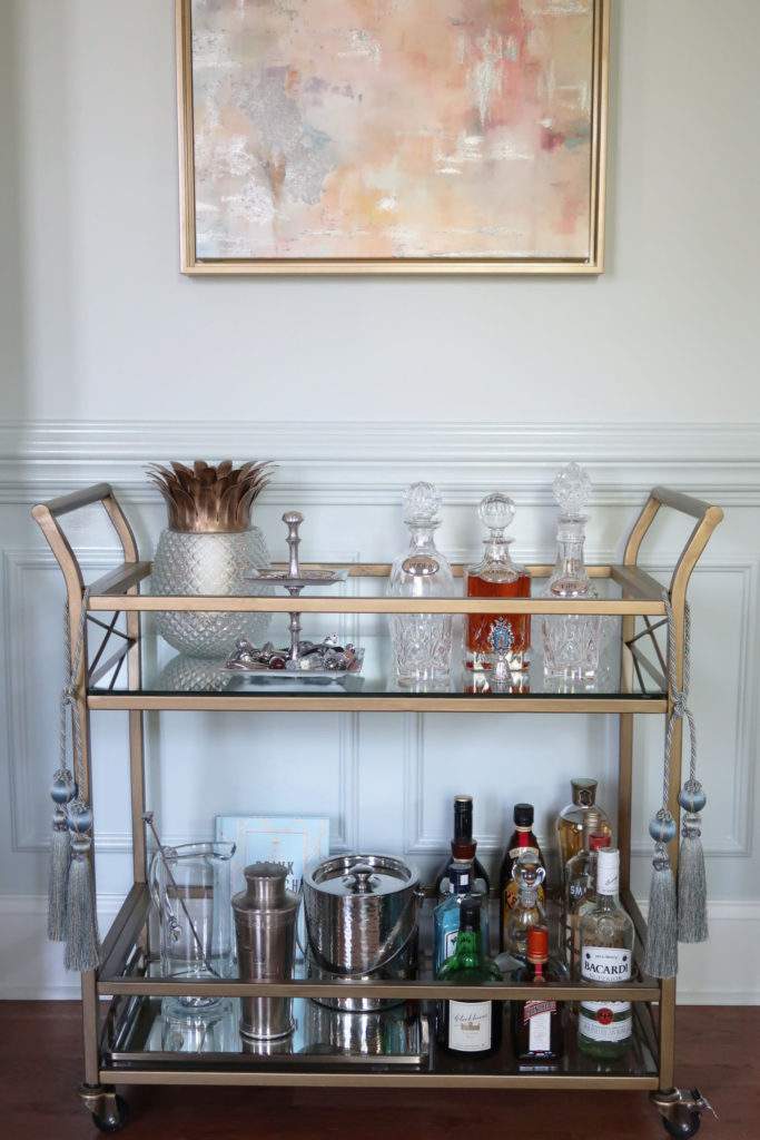 Reveal French and Fabulous Bar Cart