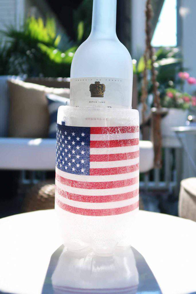 diy ice bucket_4th of july_patriotic_red white and blue_american flag
