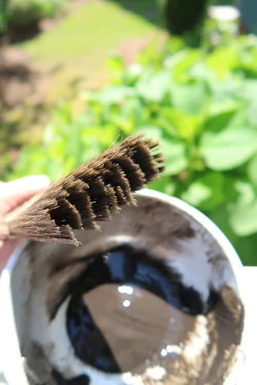 dry brush technique