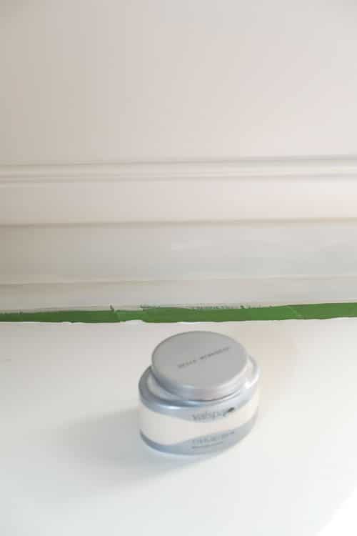 2-coats-of-touch-up-paint-to-baseboard-of-cabinet