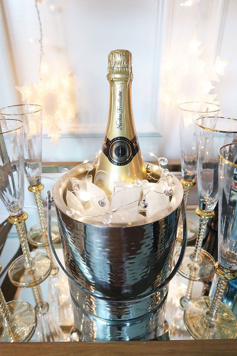 Champagne-reusable-Ice-silver-bucket