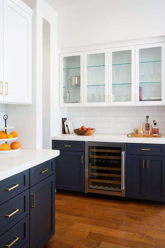 Kara Cox Interiors Blue and White Kitchens