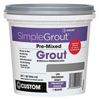 Custom PMG381QT 1-Quart Simple Premium Grout, Bright White