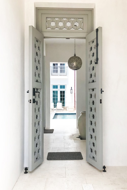 Greek-Entry-with-Cut-Outs-Looking-Into-Pool
