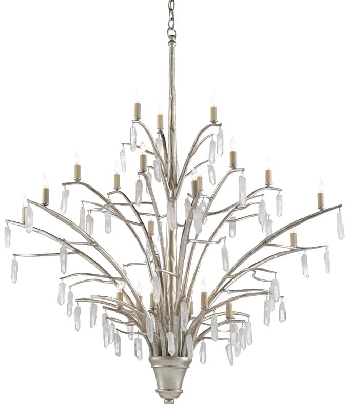 Raux Chandelier by Currey and Co