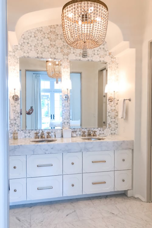 mosaic-tile-inset-behind-bathroom-vanity-mirror