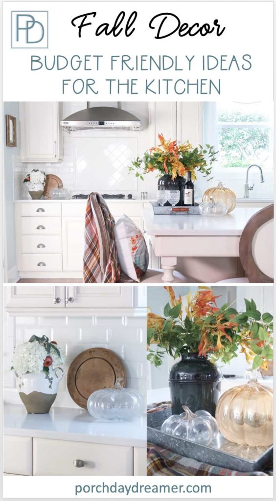 Affordable Fall Decorating Ideas Rustic Farmhouse Cozy Fall Counters on a Budget