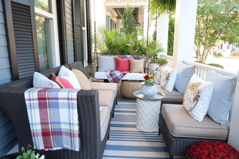 Porch and Patio Fall Cleaning and Decor Tips