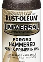 Rust-Oleum 271480 Universal All Surface Spray Paint, 12 oz, Forged Hammered Burnished Amber
