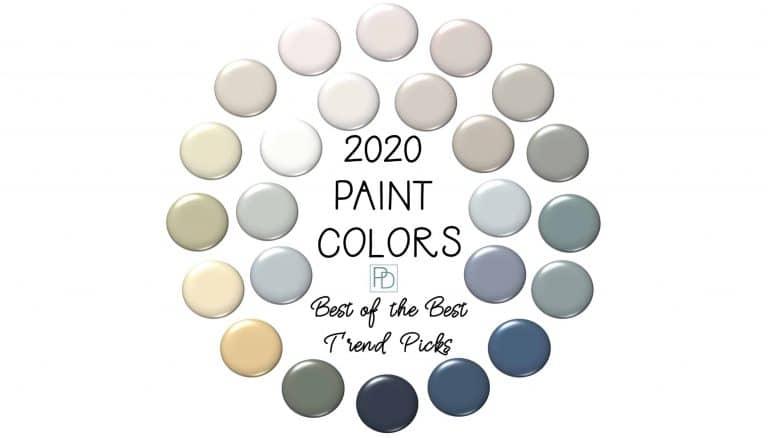 2020 Paint Color Trends: 24 Best of the Best Picks