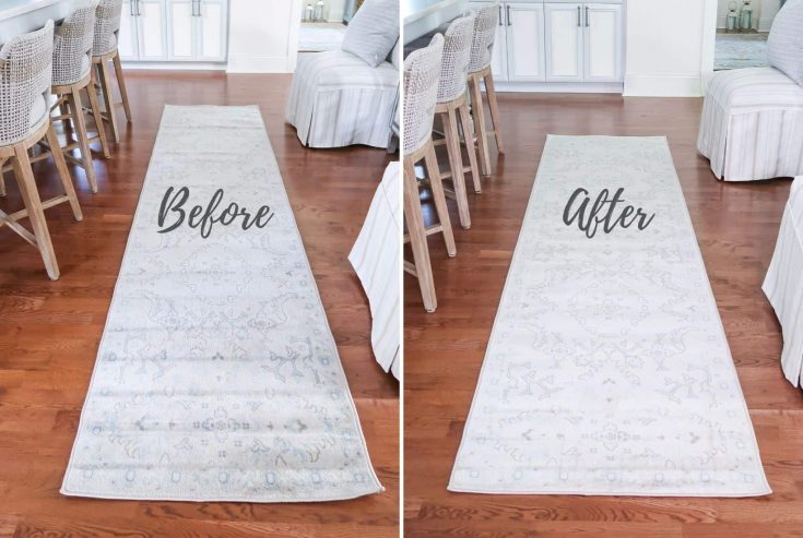 Remove New Rug Wrinkles Fast Porch, How To Make New Rug Lay Flat
