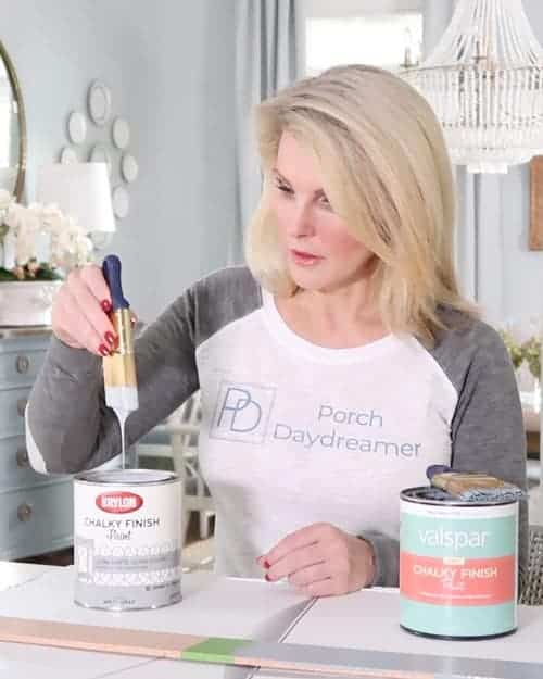 Amy Howard at Home Blue Water-Based Chalky Paint (1-Pint) in the Craft  Paint department at