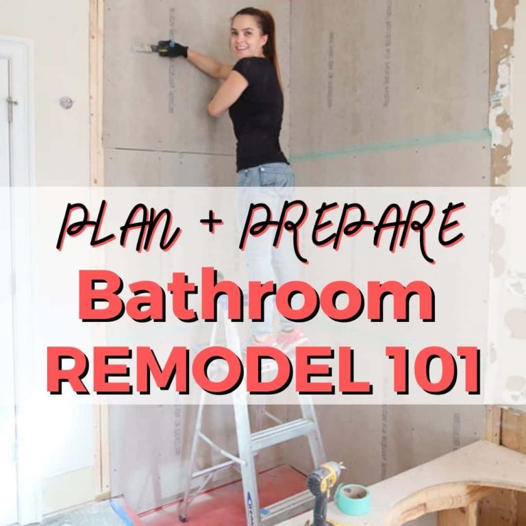 Plan and Prepare for a Bathroom Remodel