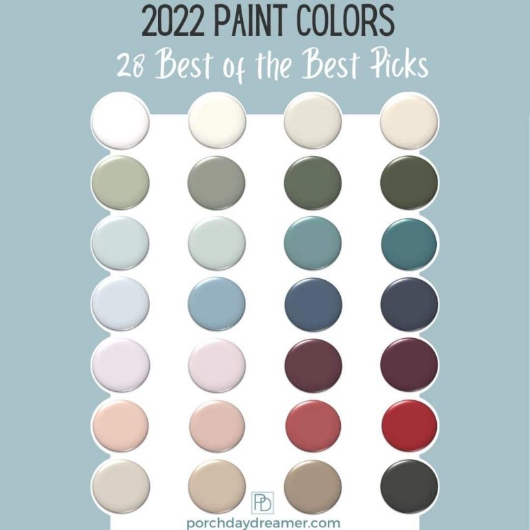 2022 Paint Color Trends: Best of the Best Picks