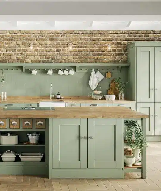 Green Colored Kitchens: Hot NEW Design Trend