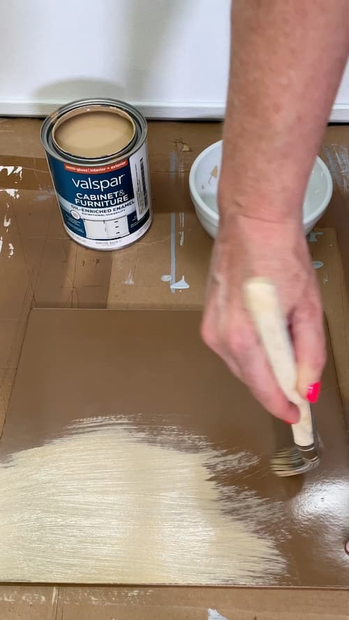dry-brush-paint-over-nutmeg-base-color