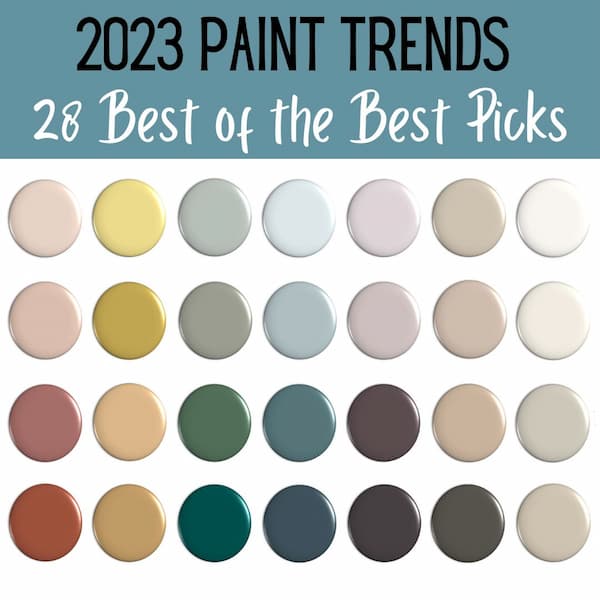 2023 Paint Color Trends: Best of the Best Picks