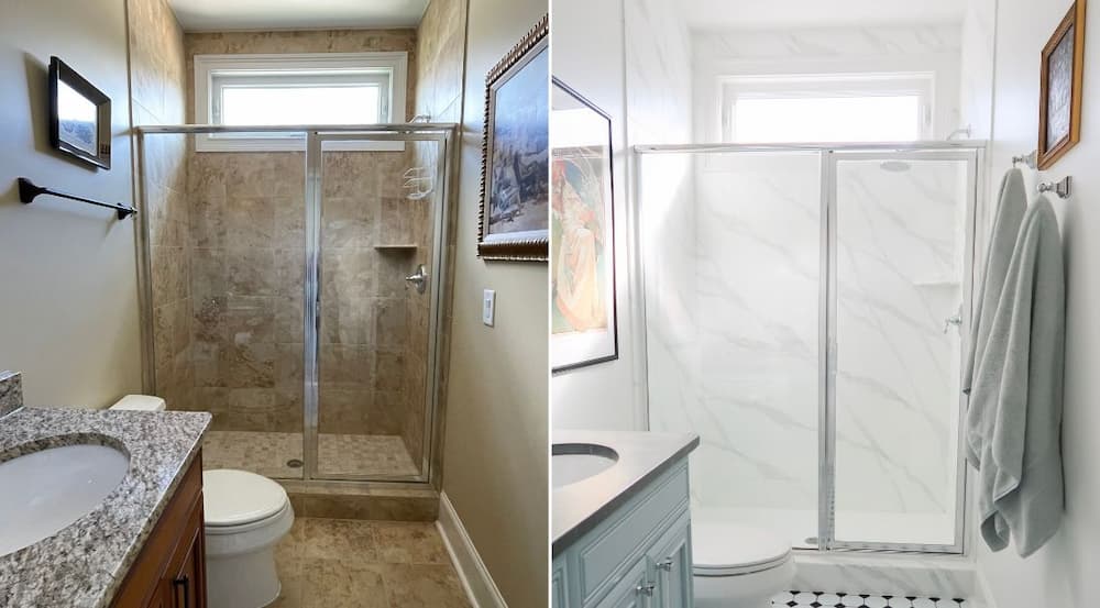 beige-shower-tile-painted-like-marble