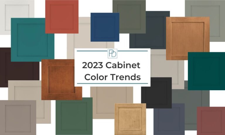 2023 Cabinet Color Trends: Bye Bye White!