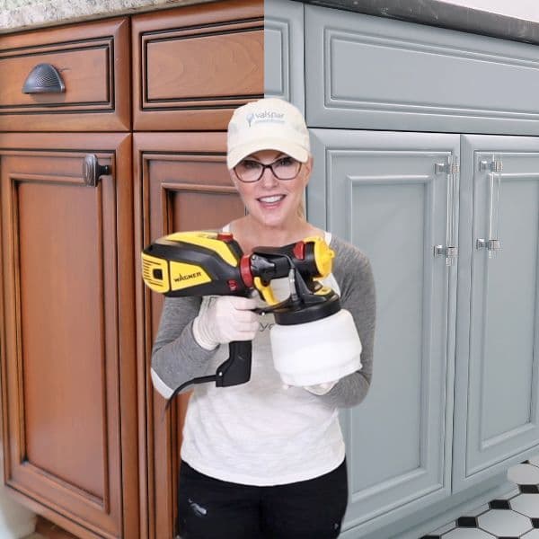 Painting Bathroom Cabinets: PRO Finish on a Budget