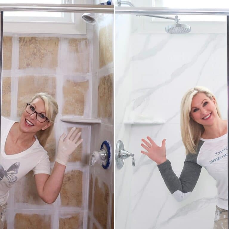 Yes! You Can Paint Shower Tile (and it won’t peel)