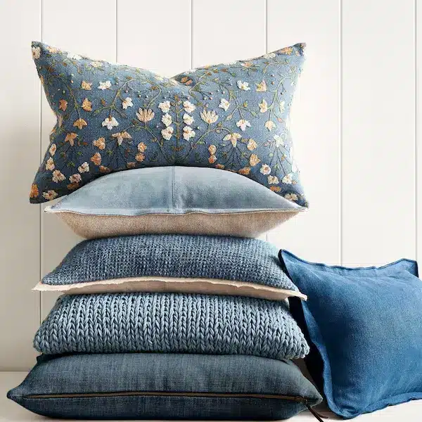dusty-blue-pillow-covers-2024-interior-design-trends
