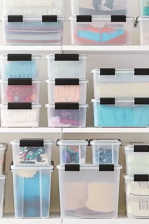 clear-storage-bins-for-decluttering
